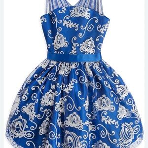 Disney Princess Cinderella Fancy Sequin Dress Size 9/10